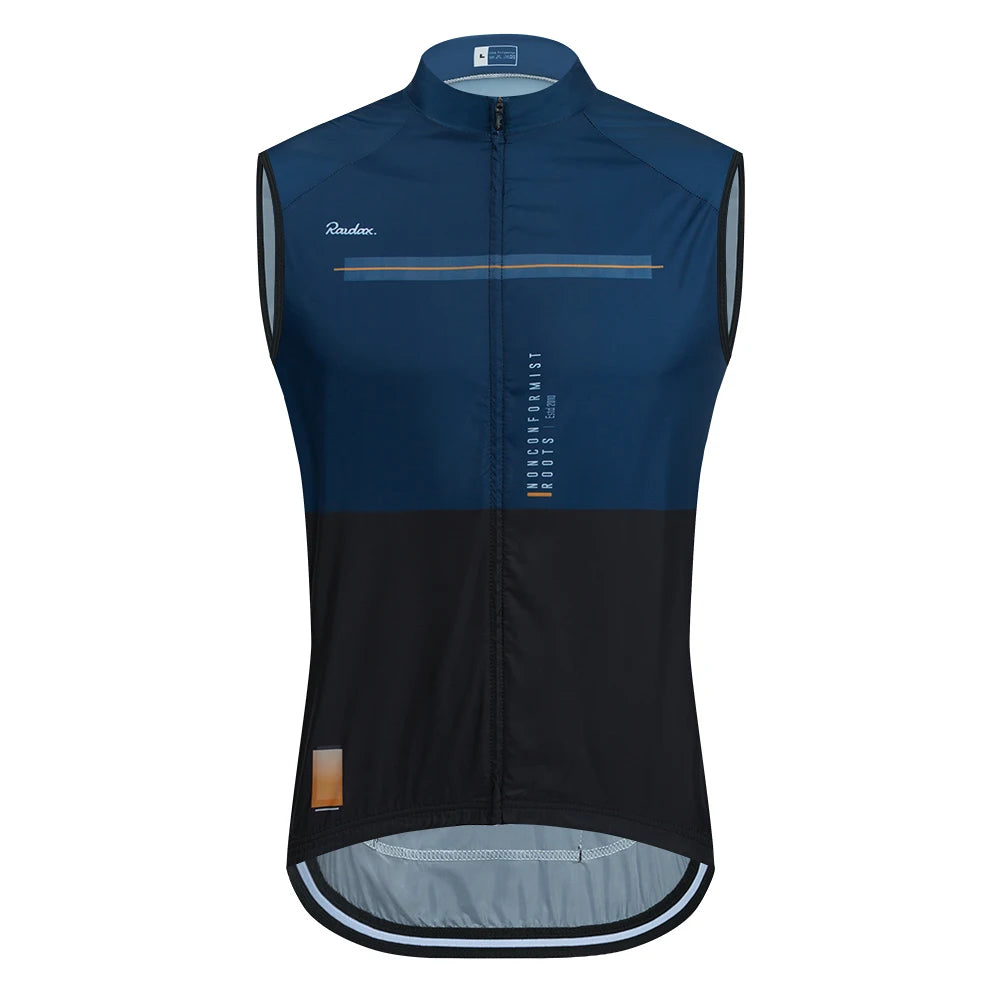 Chaleco de Ciclismo sin mangas Raudax para hombre, camiseta interior de malla para Ciclismo Lets Gobik, ropa de Ciclismo a prueba de viento, chaleco para motocicleta