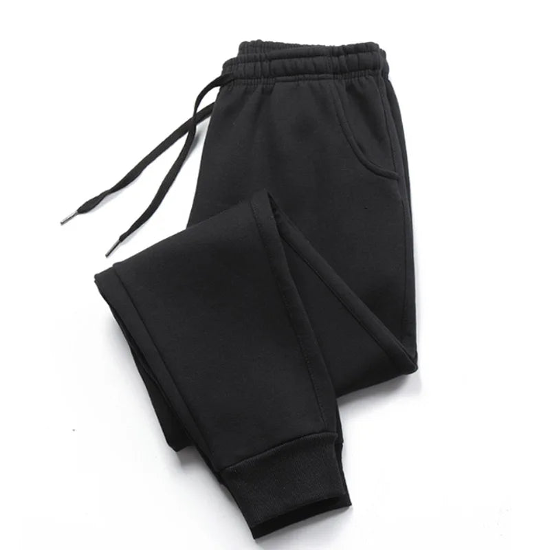 Pantalones deportivos informales de moda para otoño e invierno para hombre, pantalones deportivos para gimnasio, pantalones de chándal para correr, pantalones largos para correr y entrenar