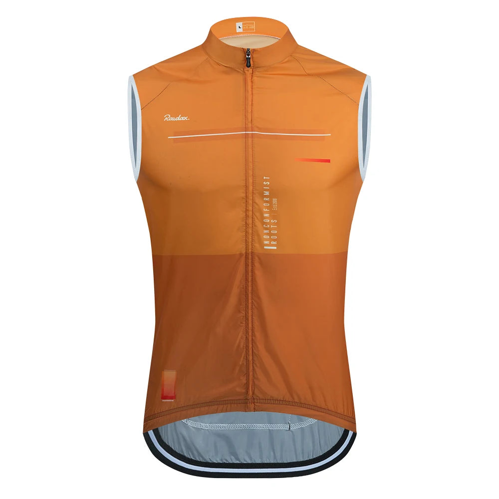 Chaleco de Ciclismo sin mangas Raudax para hombre, camiseta interior de malla para Ciclismo Lets Gobik, ropa de Ciclismo a prueba de viento, chaleco para motocicleta