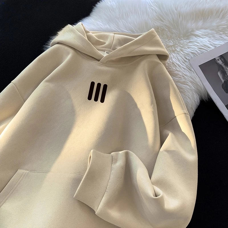 Sudadera con capucha clásica y moderna para hombre, sudadera con capucha informal y cómoda, sudadera versátil diaria