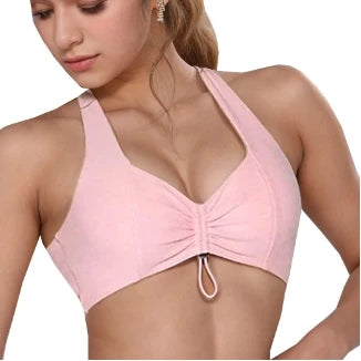 Ropa de entrenamiento para mujer, ropa de gimnasio, Top corto, sujetadores deportivos, pantalones de Yoga con espalda en V, medias de entrenamiento