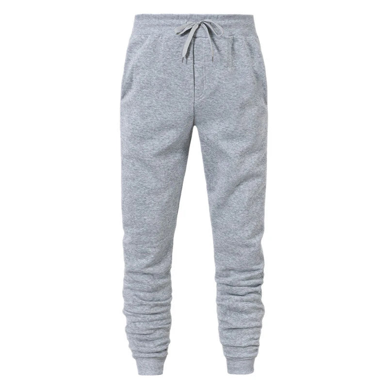 Pantalones deportivos informales de moda para otoño e invierno para hombre, pantalones deportivos para gimnasio, pantalones de chándal para correr, pantalones largos para correr y entrenar
