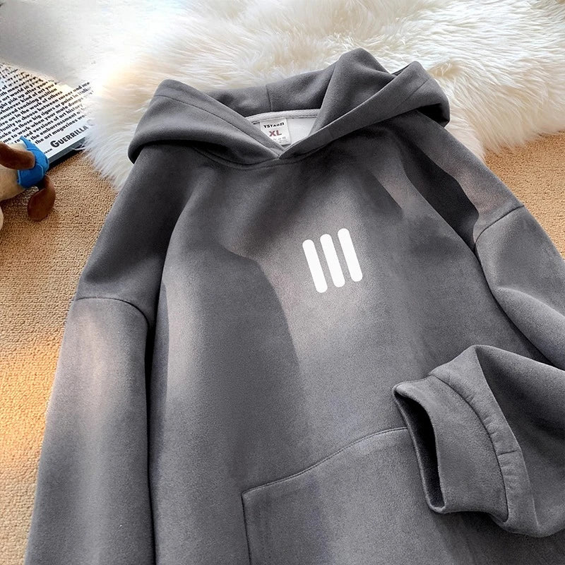 Sudadera con capucha clásica y moderna para hombre, sudadera con capucha informal y cómoda, sudadera versátil diaria
