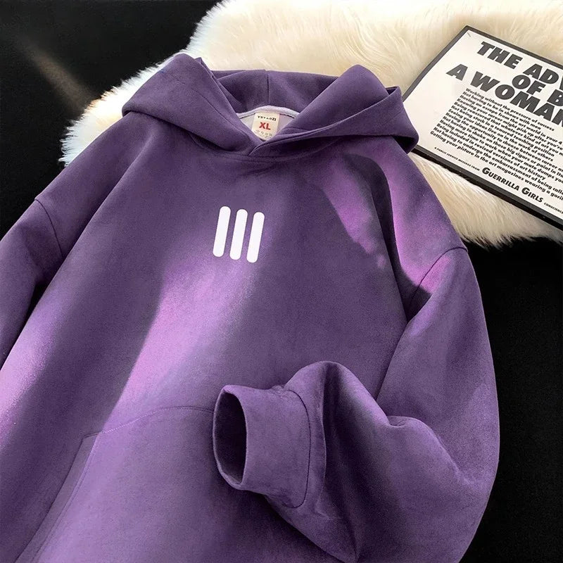 Sudadera con capucha clásica y moderna para hombre, sudadera con capucha informal y cómoda, sudadera versátil diaria