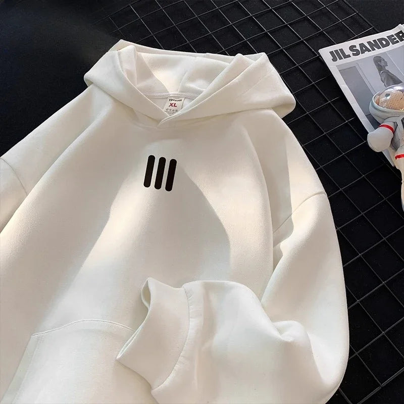 Sudadera con capucha clásica y moderna para hombre, sudadera con capucha informal y cómoda, sudadera versátil diaria