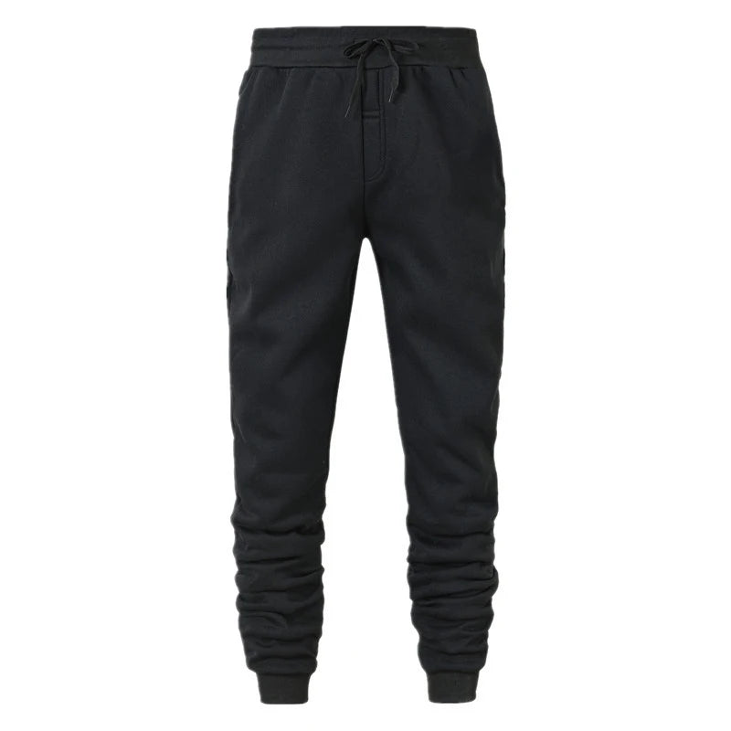 Pantalones deportivos informales de moda para otoño e invierno para hombre, pantalones deportivos para gimnasio, pantalones de chándal para correr, pantalones largos para correr y entrenar