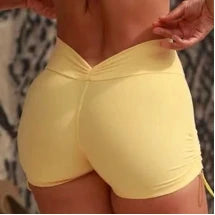 Ropa de entrenamiento para mujer, ropa de gimnasio, Top corto, sujetadores deportivos, pantalones de Yoga con espalda en V, medias de entrenamiento