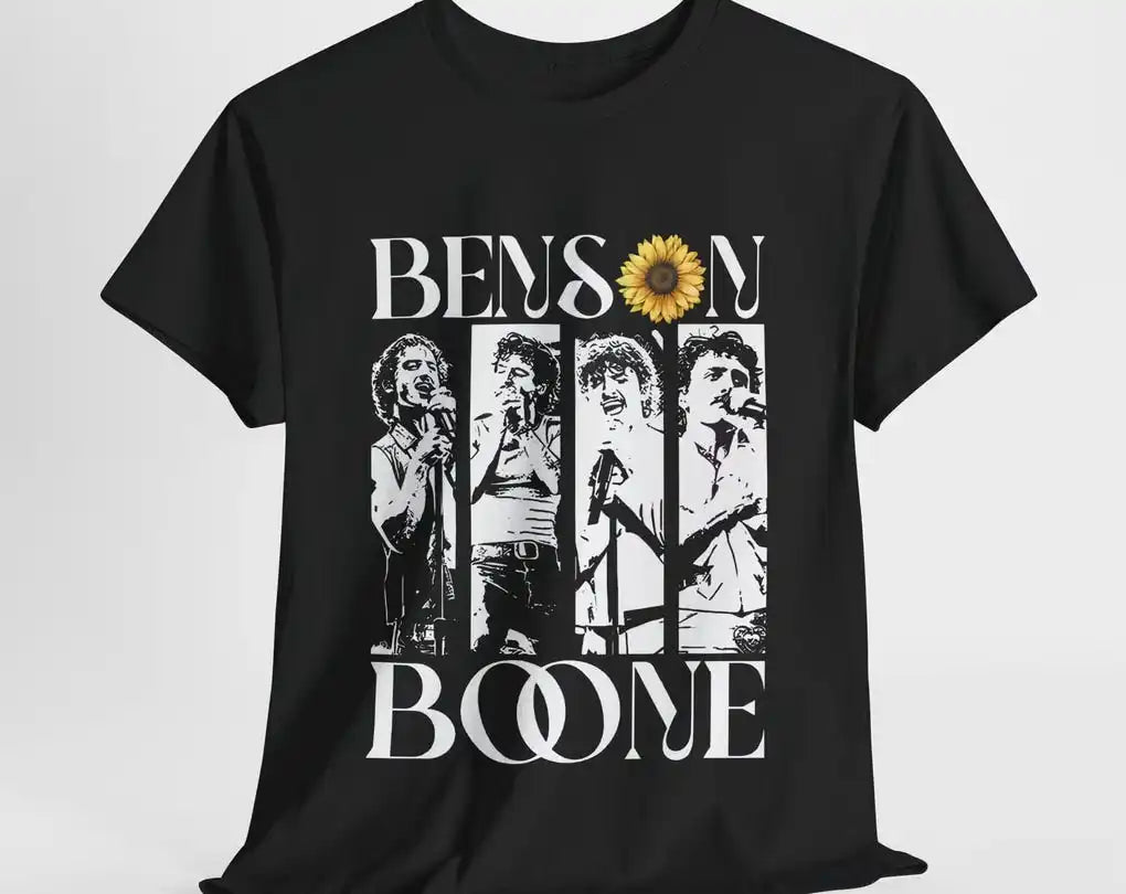 Sudadera de cantante pop cosas hermosas ropa musical colores cómodos Benson Boone camisa música Tour Fan camiseta de verano regalo de seguidor en vivo