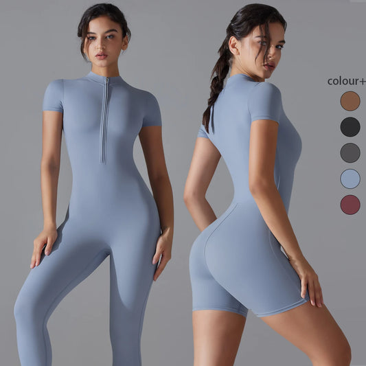 Body deportivo para mujer, traje de Yoga transpirable de secado rápido, ropa deportiva para Yoga, gimnasio para mujer, entrenamiento de realce