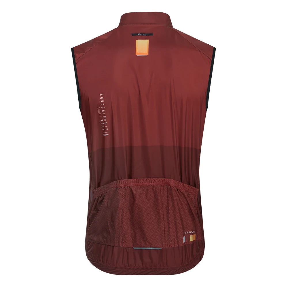 Chaleco de Ciclismo sin mangas Raudax para hombre, camiseta interior de malla para Ciclismo Lets Gobik, ropa de Ciclismo a prueba de viento, chaleco para motocicleta