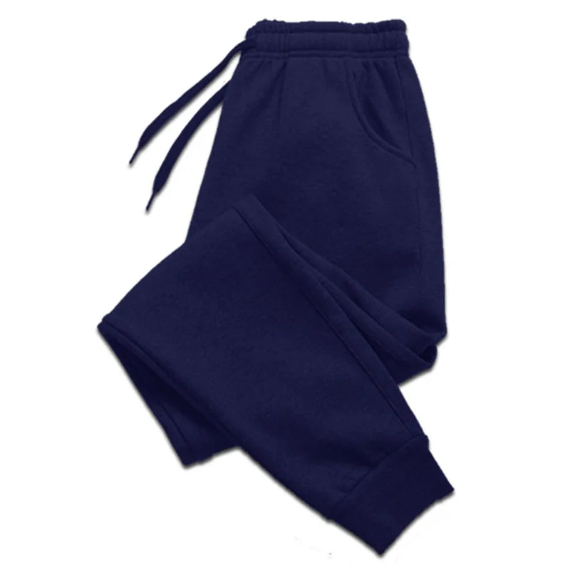 Pantalones deportivos informales a la moda para hombre, pantalones deportivos para gimnasio, pantalones de chándal para correr, pantalones largos para correr y entrenar