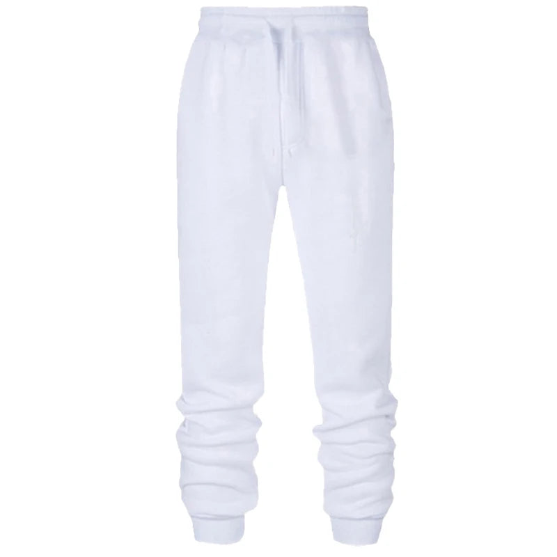 Pantalones deportivos informales de moda para otoño e invierno para hombre, pantalones deportivos para gimnasio, pantalones de chándal para correr, pantalones largos para correr y entrenar