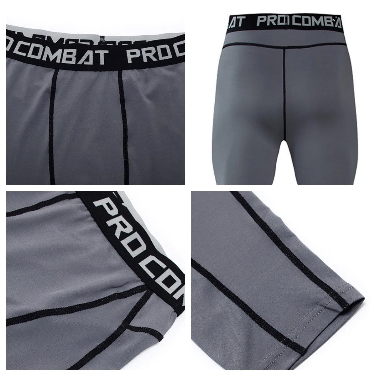 Pantalones cortos de culturismo para Hombre, bragas de gimnasio con entrepierna para entrenamiento físico, medias de compresión elásticas para músculos vivos, mallas ajustadas para Hombre