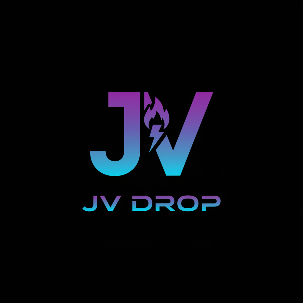 JV Drop Logo Moderno